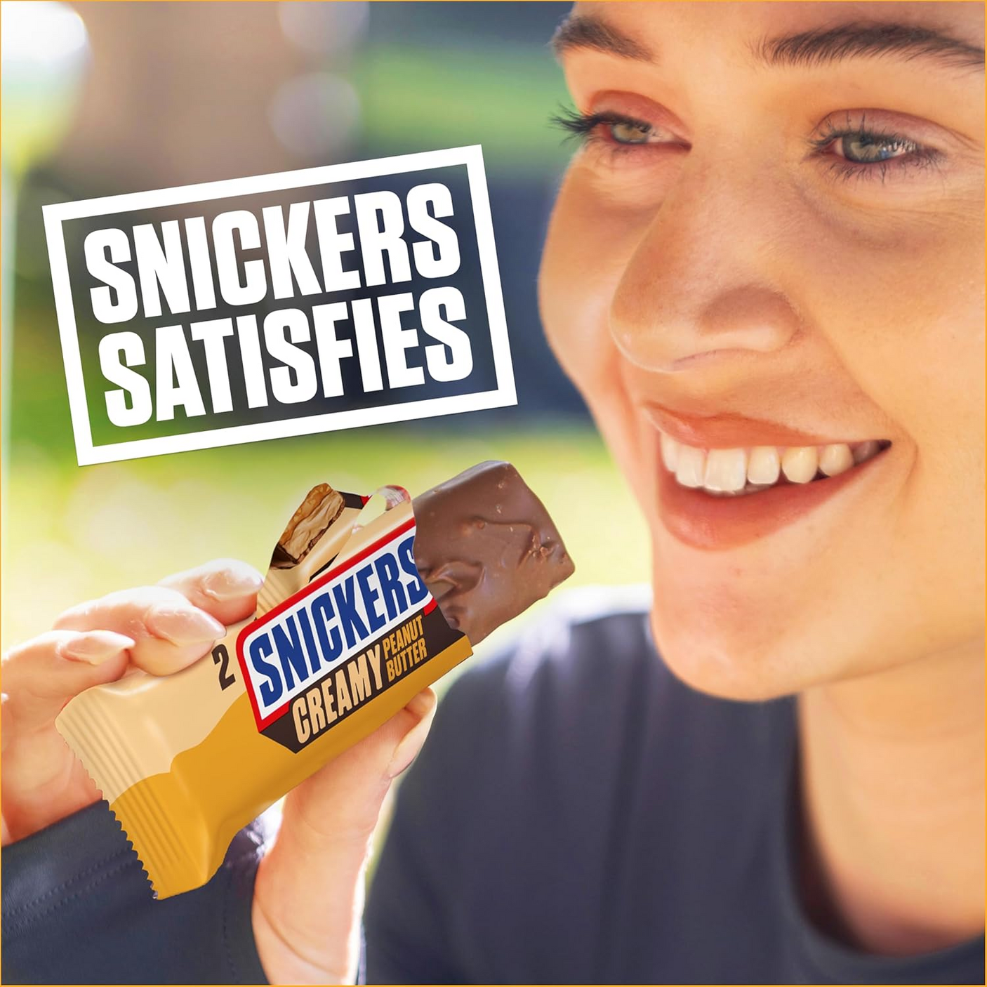 Snickers Creamy Peanut Butter Chocolate - 36.5g
