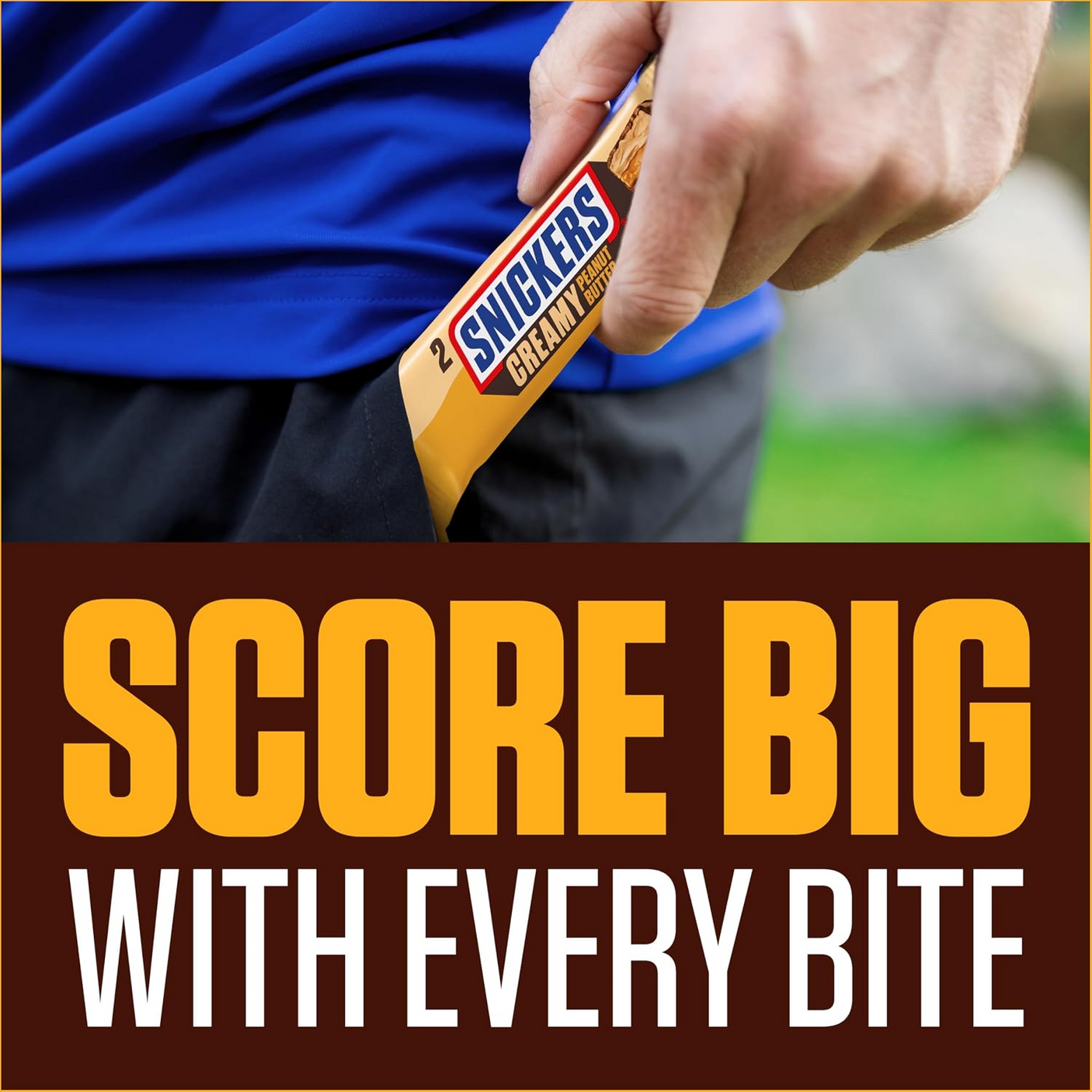 Snickers Creamy Peanut Butter Chocolate - 36.5g