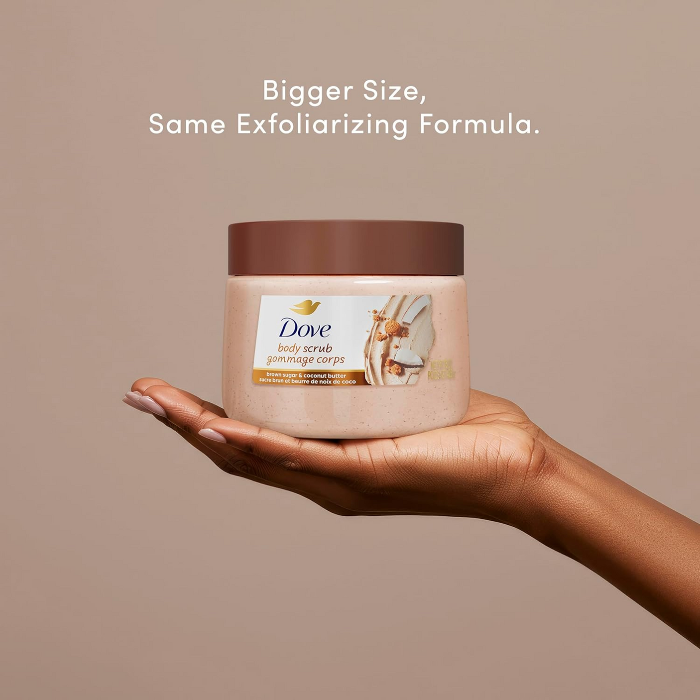 Dove Brown Sugar & Coconut Butter Body Scrub - 425g