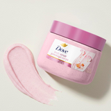 Dove Brown Himalayan Salt & Rose Oil Body Scrub - 425g