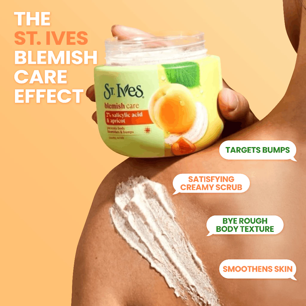 St. Ives Blemish Care 2% Salicylic Acid & Apricot Creamy Scrub - 300g