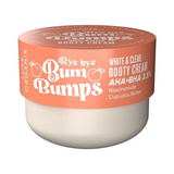 Luxe Organix Bye Bye Bum Bumps White & Clear Booty Scrub - 230g