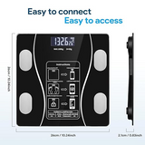 Smart Bluetooth Body Weight & Composition Scale