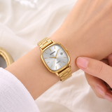 Casio Vintage Gold Steel Bracelet Watch - A9631 Gold