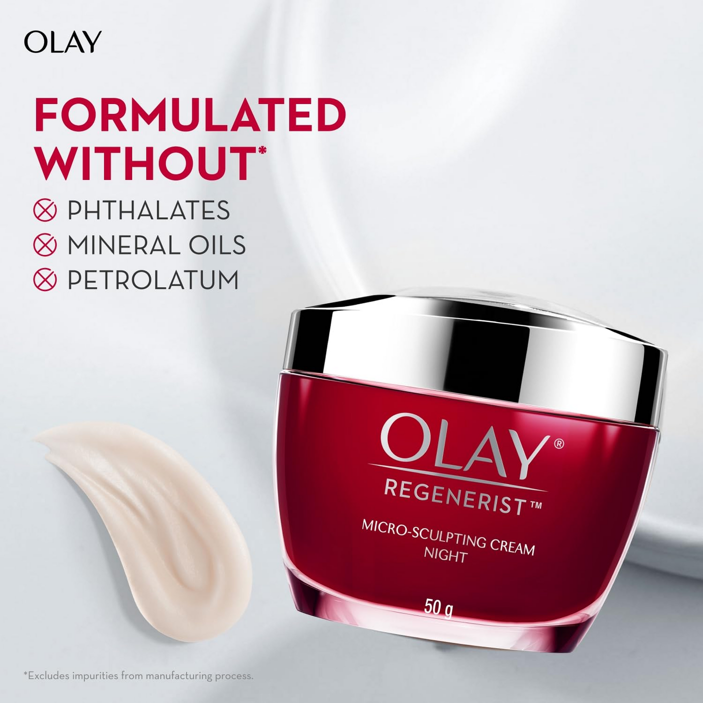 Olay Regenerist Micro-Sculpting Night Face Cream - 50g