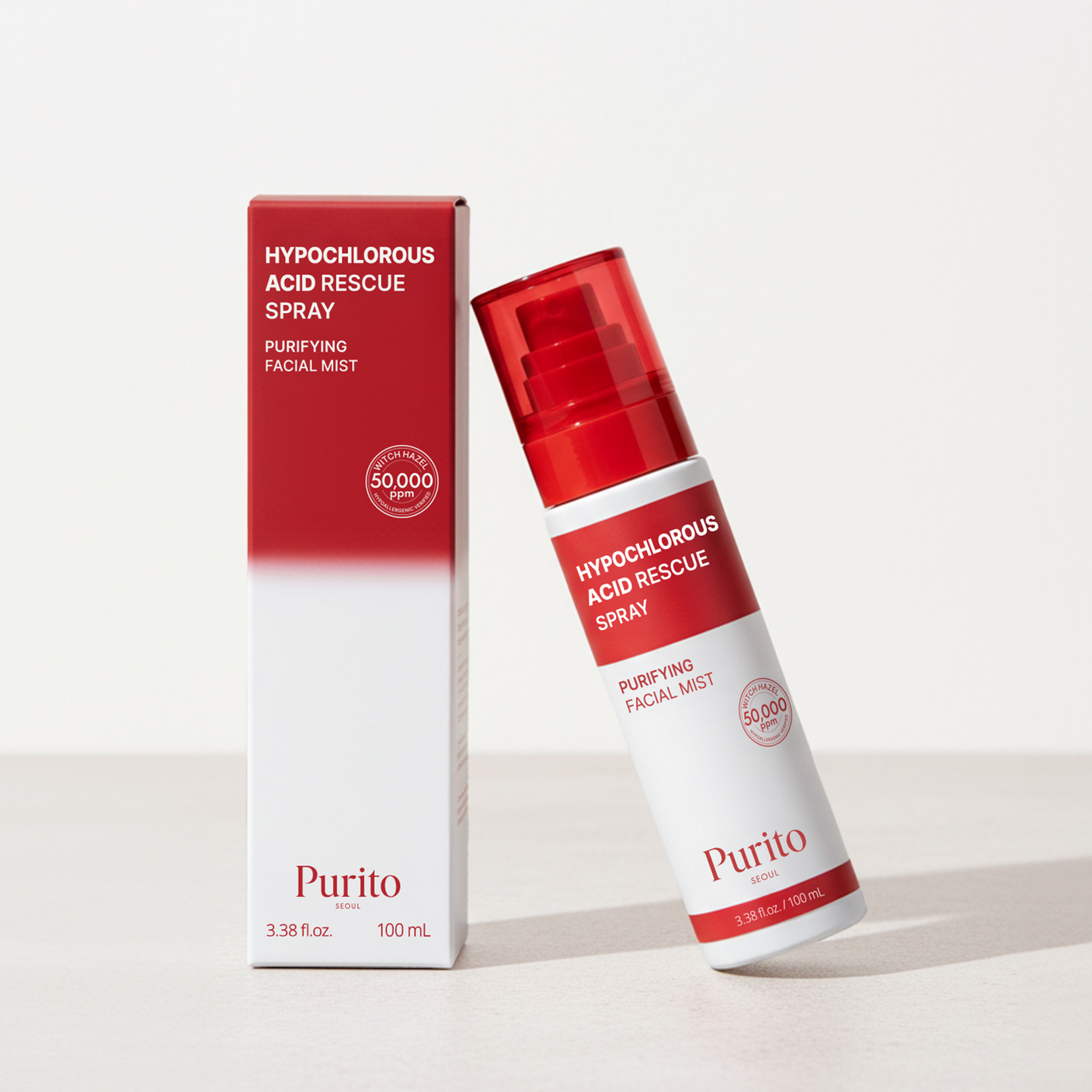 Purito Hypochlorous Acid Rescue Spray Facial Mist - 100ml