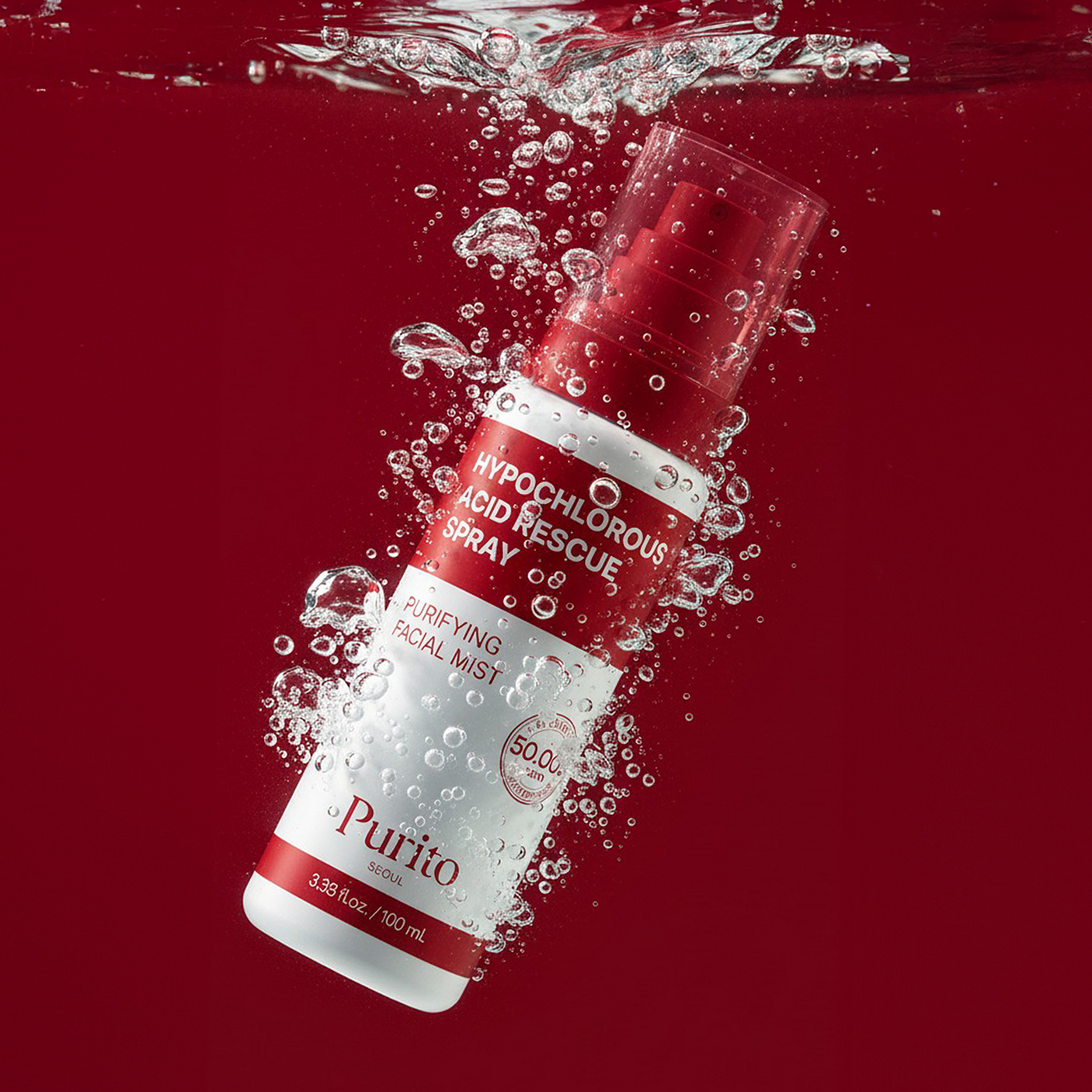 Purito Hypochlorous Acid Rescue Spray Facial Mist - 100ml