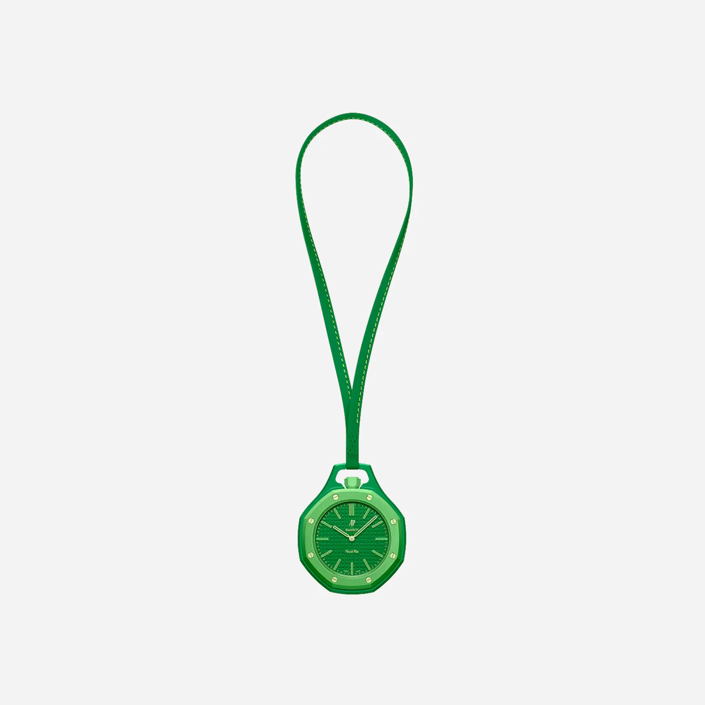 Swatch Bioceramic Boyal Pap Mechanical Pocket Watch - DT78