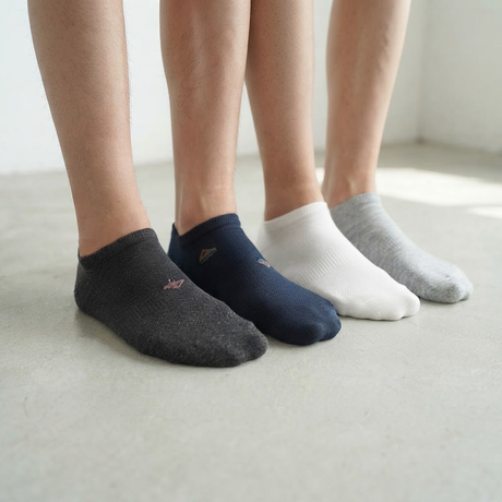 Jinjz Men's Low-Cut Ankle Socks