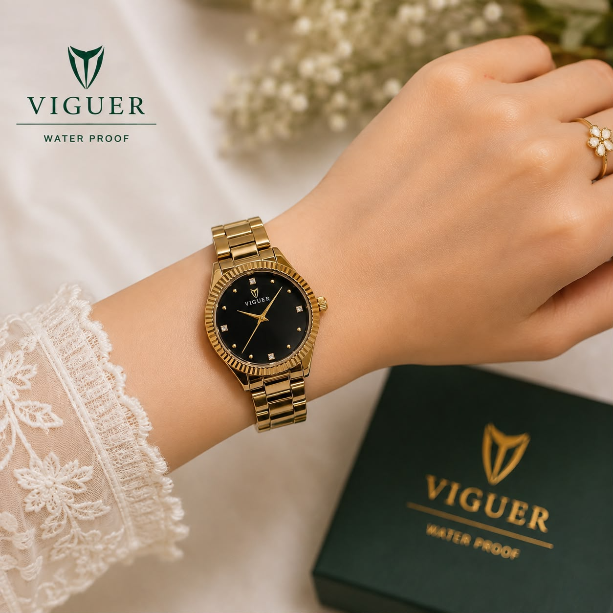 Viguer Stainless Steel Analog Women's Watch - 2008L