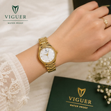 Viguer Stainless Steel Analog Women's Watch - 2008L
