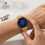 Viguer Women's Waterproof Luxury Analog Watch - 2027