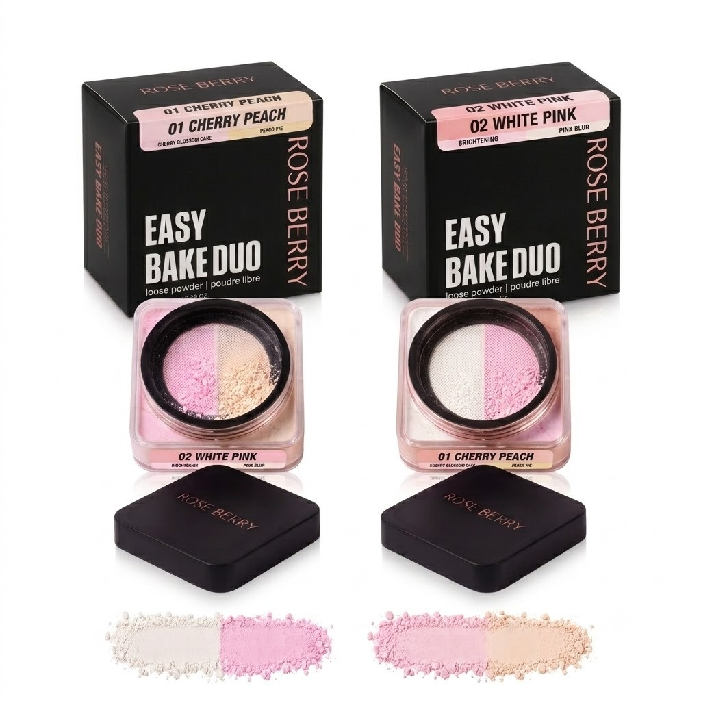 Rose Berry Easy Bake Duo Loose Powder - RBPL1337