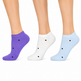 KK Women's Free Size Ankle Socks - D-179-1 - 3 Pairs