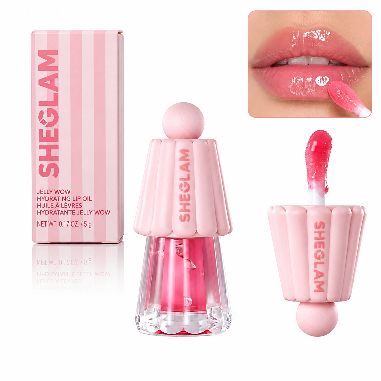 Sheglam Jelly Wow Hydrating Lip Oil - 11DD21A