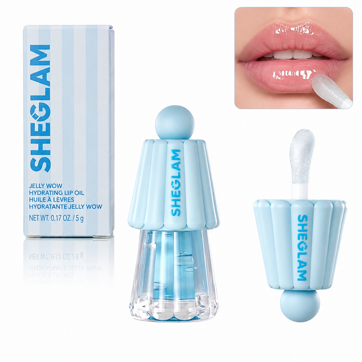 Sheglam Jelly Wow Hydrating Lip Oil - 11DD21A