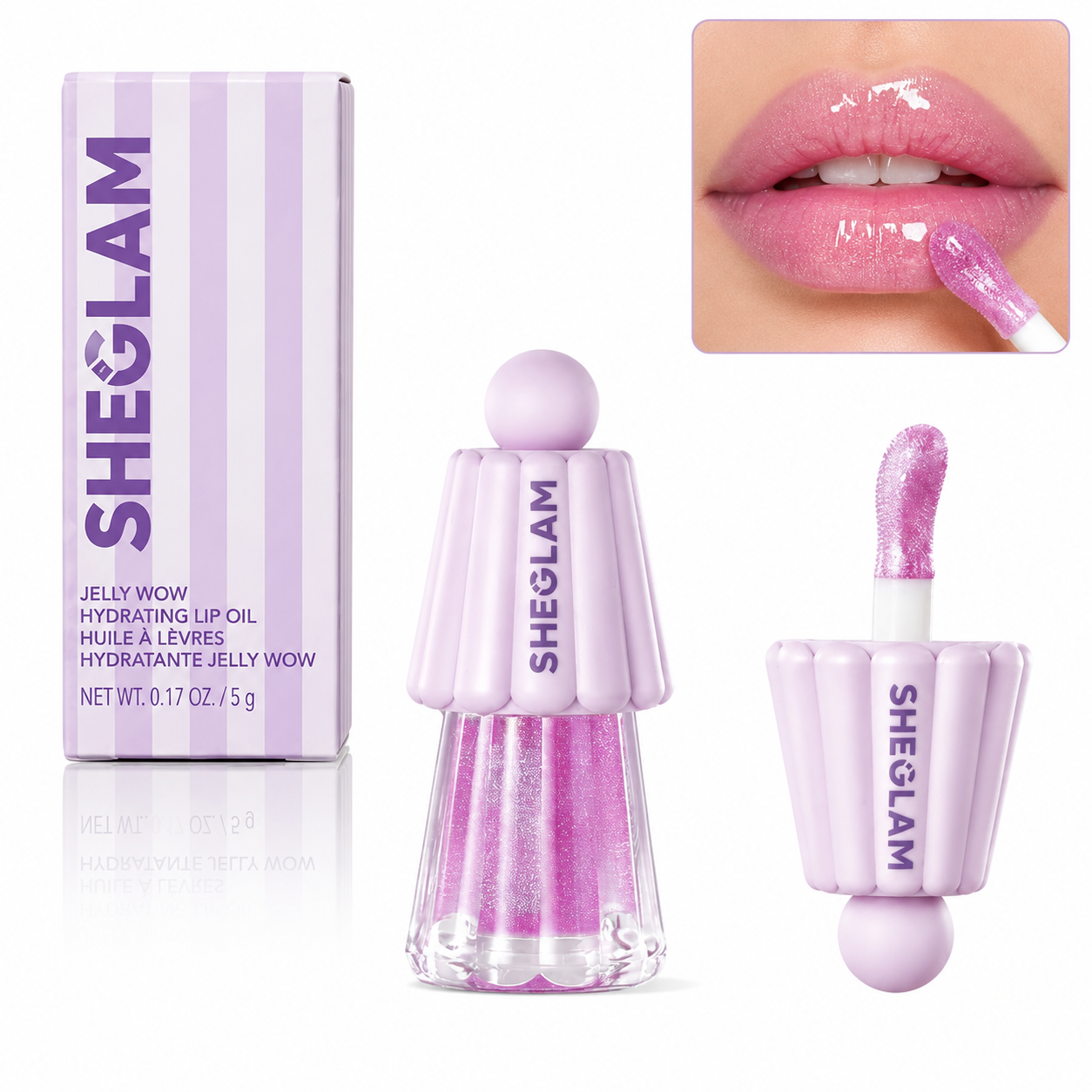 Sheglam Jelly Wow Hydrating Lip Oil - 11DD21A