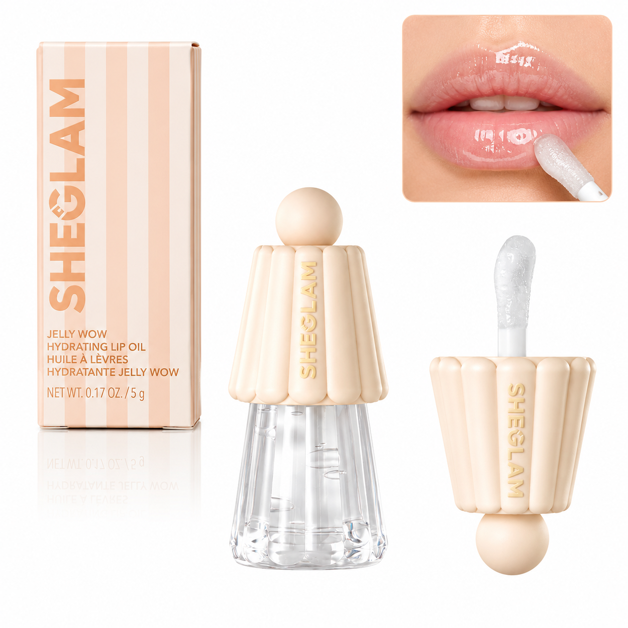 Sheglam Jelly Wow Hydrating Lip Oil - 11DD21A