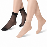 Invisible-Fit Sheer Ankle Socks ( Short Socks) - 302 (4- Set)