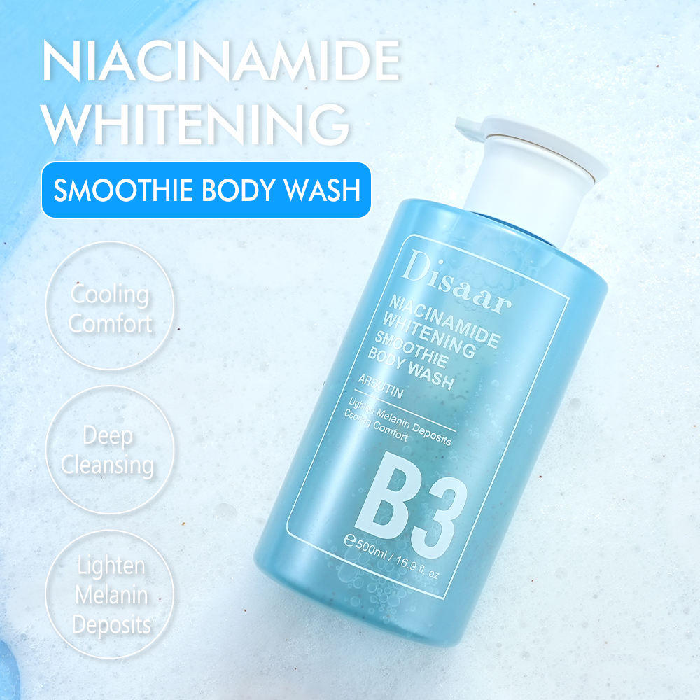 Disaar Niacinamide Brightening Smoothie Body Wash - 500ml