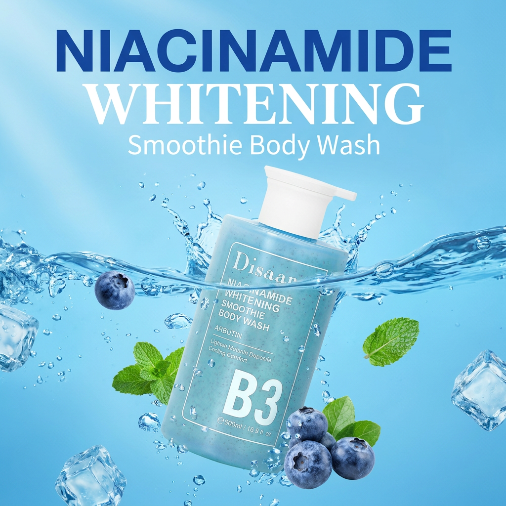 Disaar Niacinamide Brightening Smoothie Body Wash - 500ml