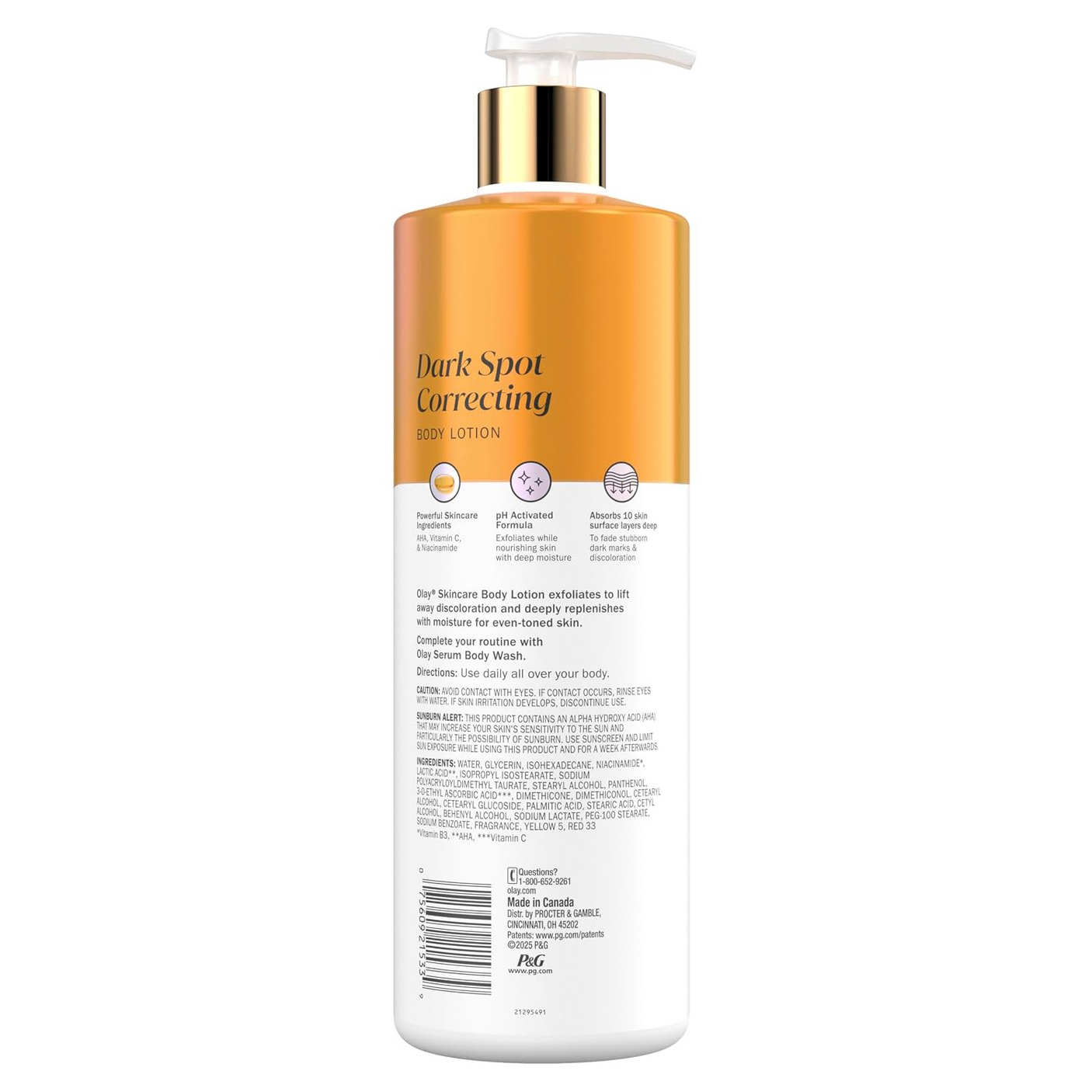 Olay Dark Spot Correcting Body Lotion - 502ml