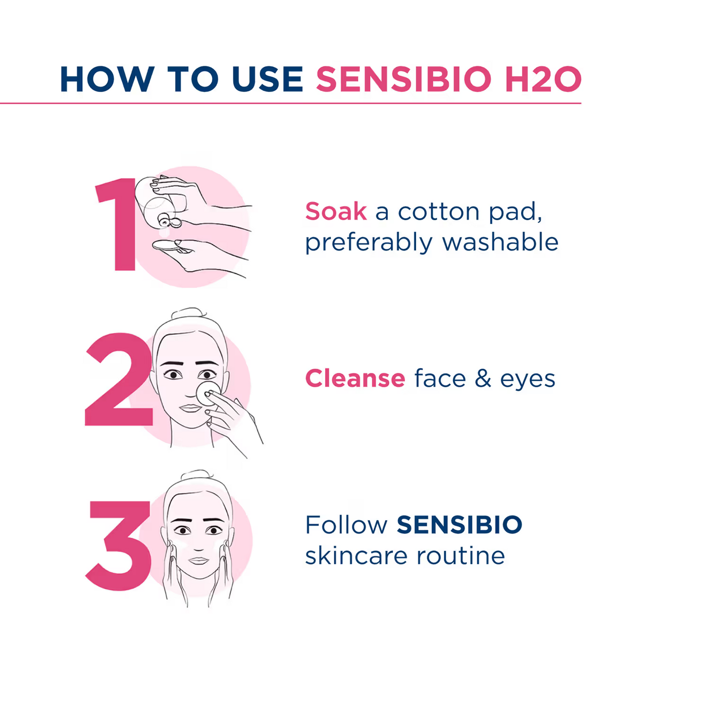 Bioderma Sensibio H2O Daily Soothing Cleanser - 250ml