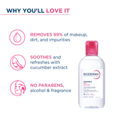Bioderma Sensibio H2O Daily Soothing Cleanser - 250ml
