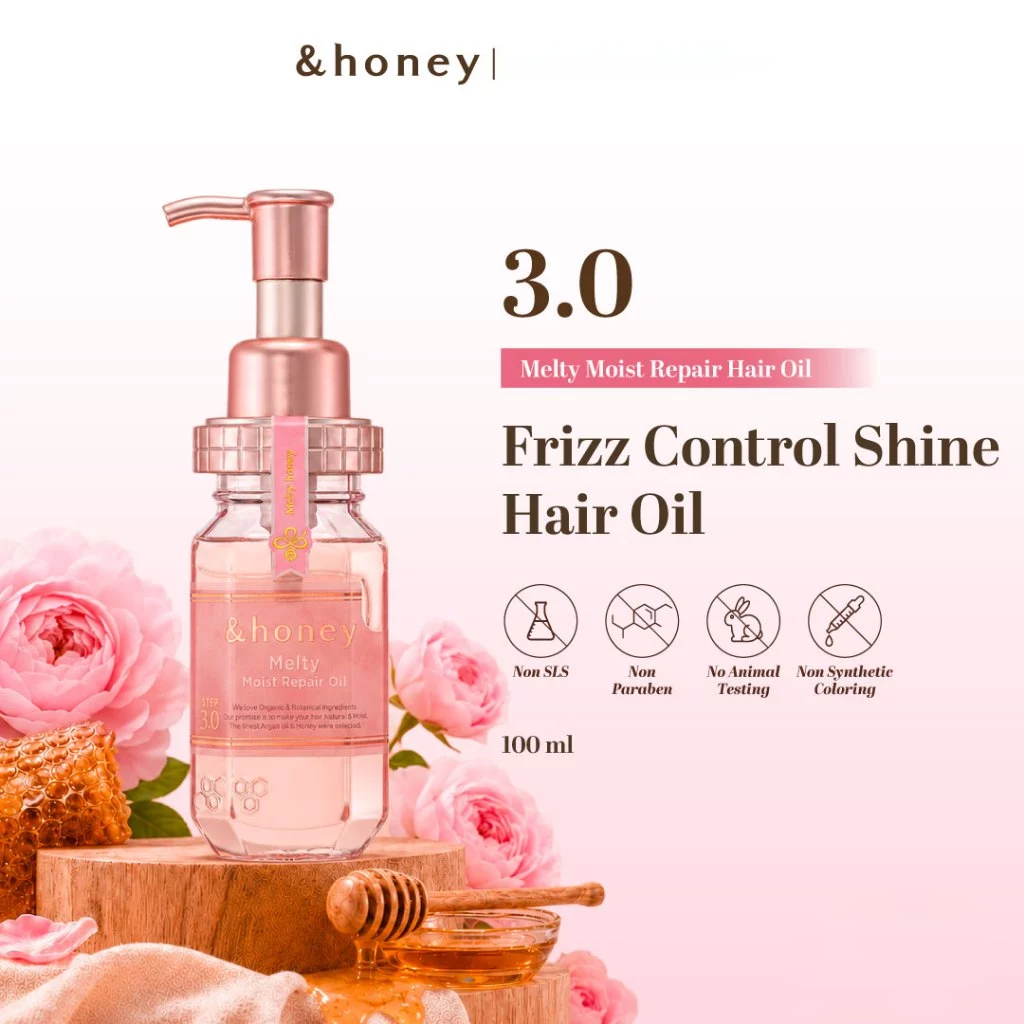 ViCREA & Honey Melty Moist Repair Oil Step 3.0 - 100ml (Japan)
