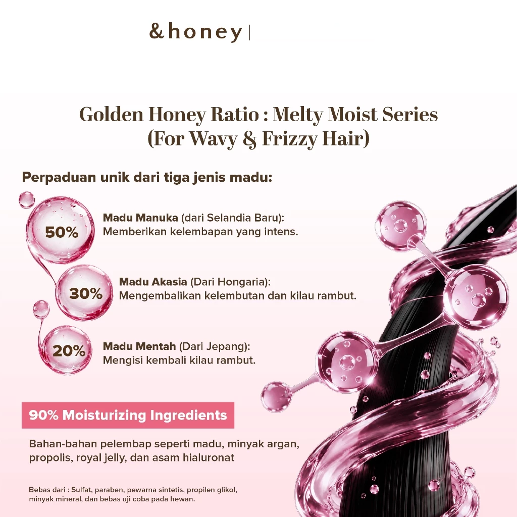 ViCREA & Honey Melty Moist Repair Oil Step 3.0 - 100ml (Japan)