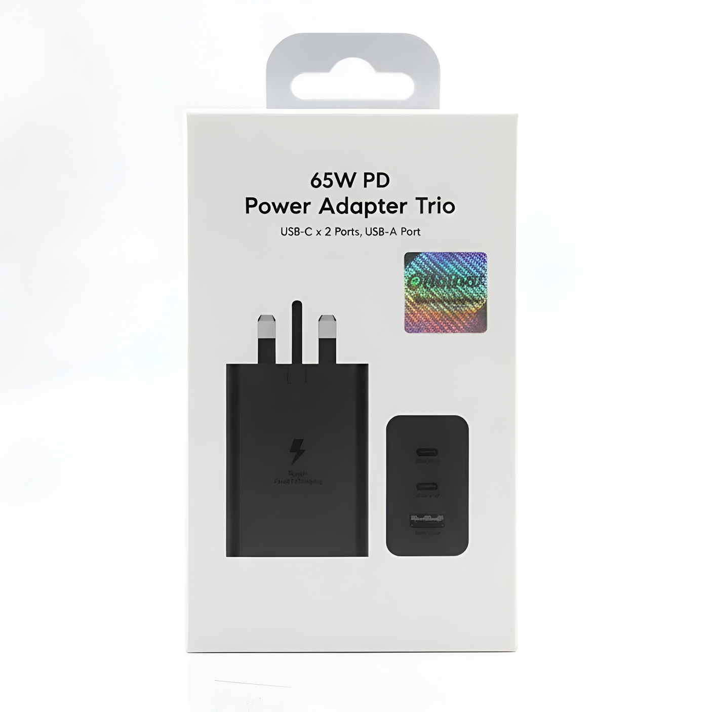 Trio Port 65W Fast Charging PD Power Adapter - EP-T6530