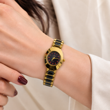 Clasico Women's Luxury Oval Gold Bracelet Watch - 5046L