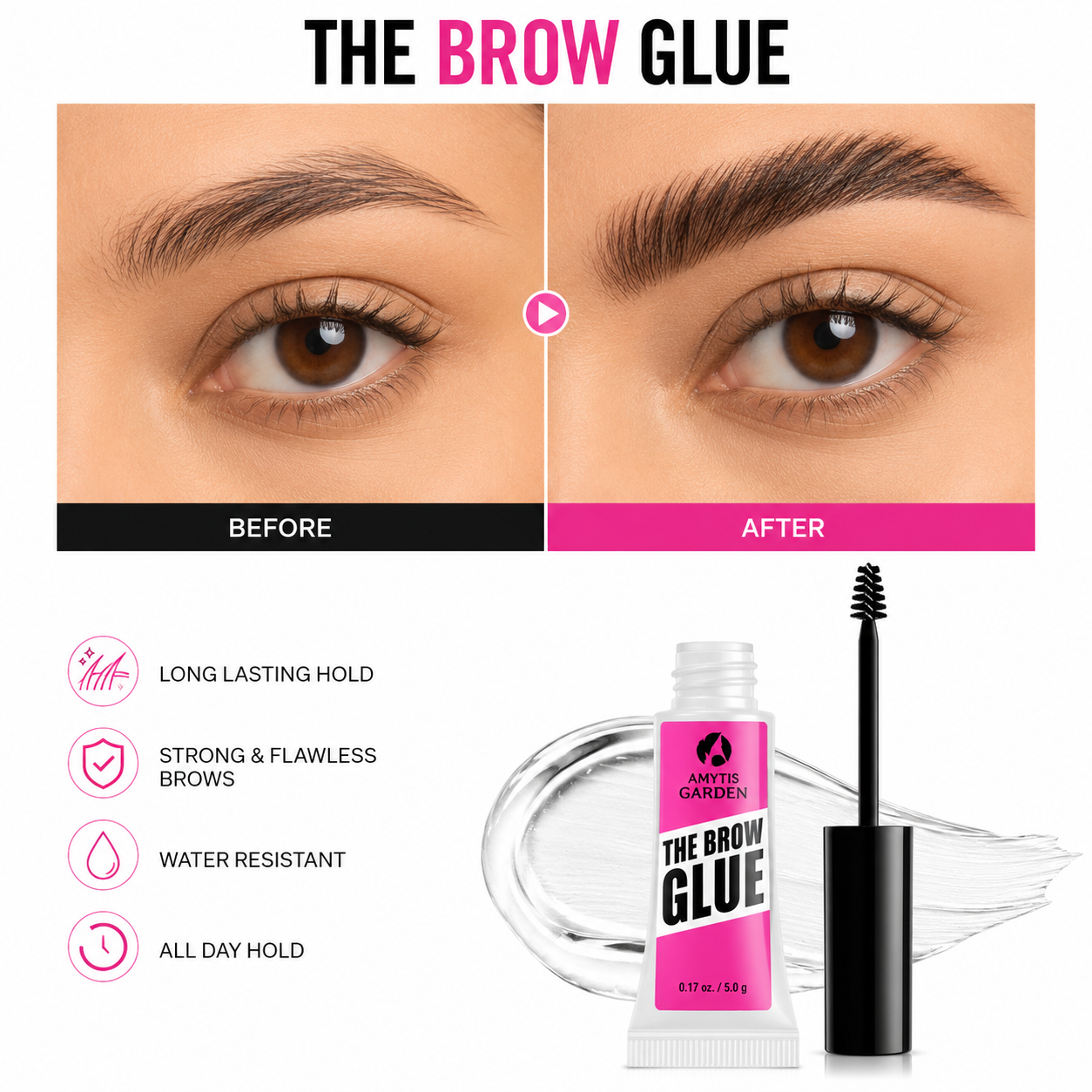 Amytis Garden The Brow Glue Eyebrow Cream -WW694
