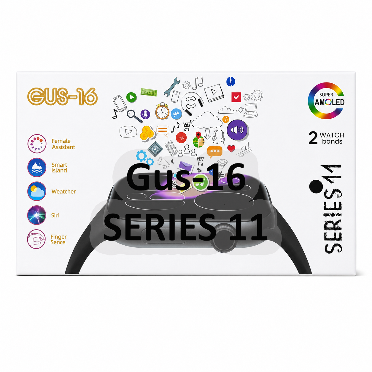 Super Amoled GUS-16 Smart Watch Series 11