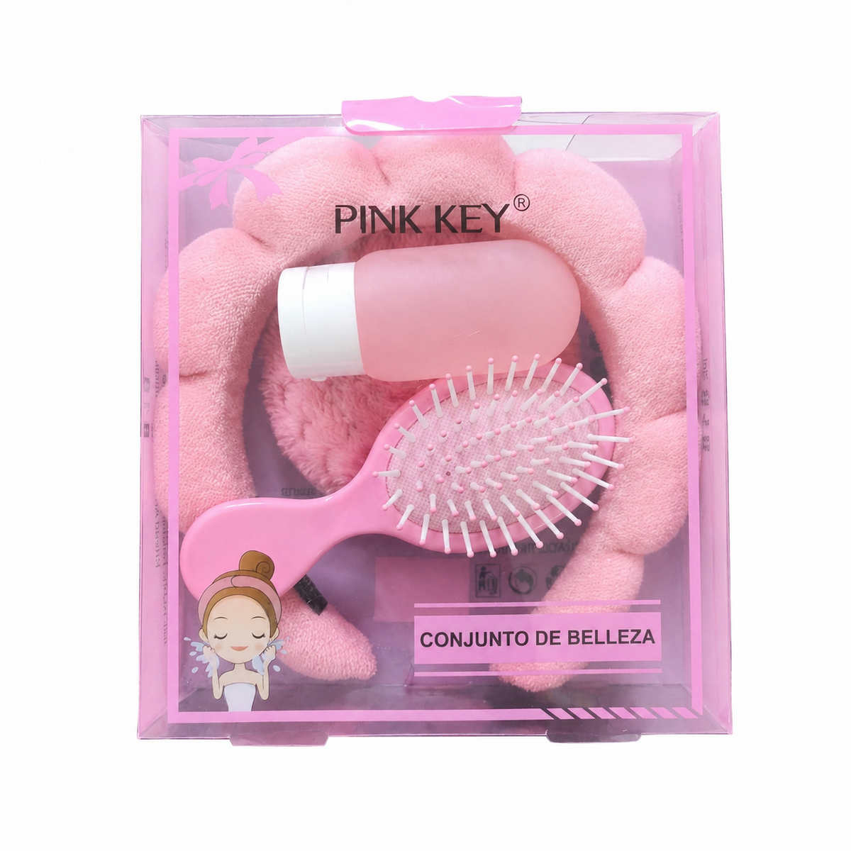 Pink Key 3-Piece Spa and Skincare Set - PC9500