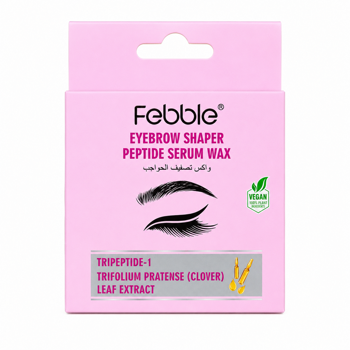 Febble Eyebrow Shaper Peptide Serum Wax - DU028B