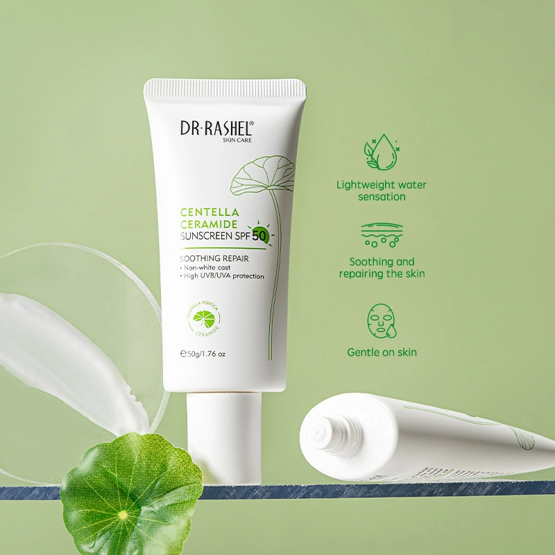 Dr.Rashel Centella & Ceramide Soothing Repair Sunscreen SPF 50 - 50g