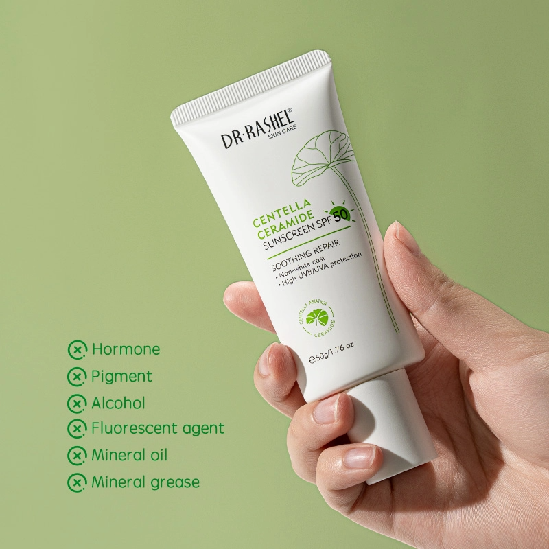 Dr.Rashel Centella & Ceramide Soothing Repair Sunscreen SPF 50 - 50g