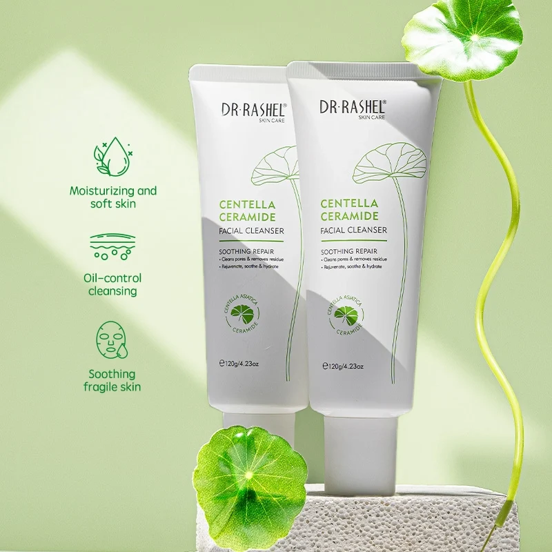 Dr.Rashel Centella & Ceramide Soothing Repair Facial Cleanser - 120g