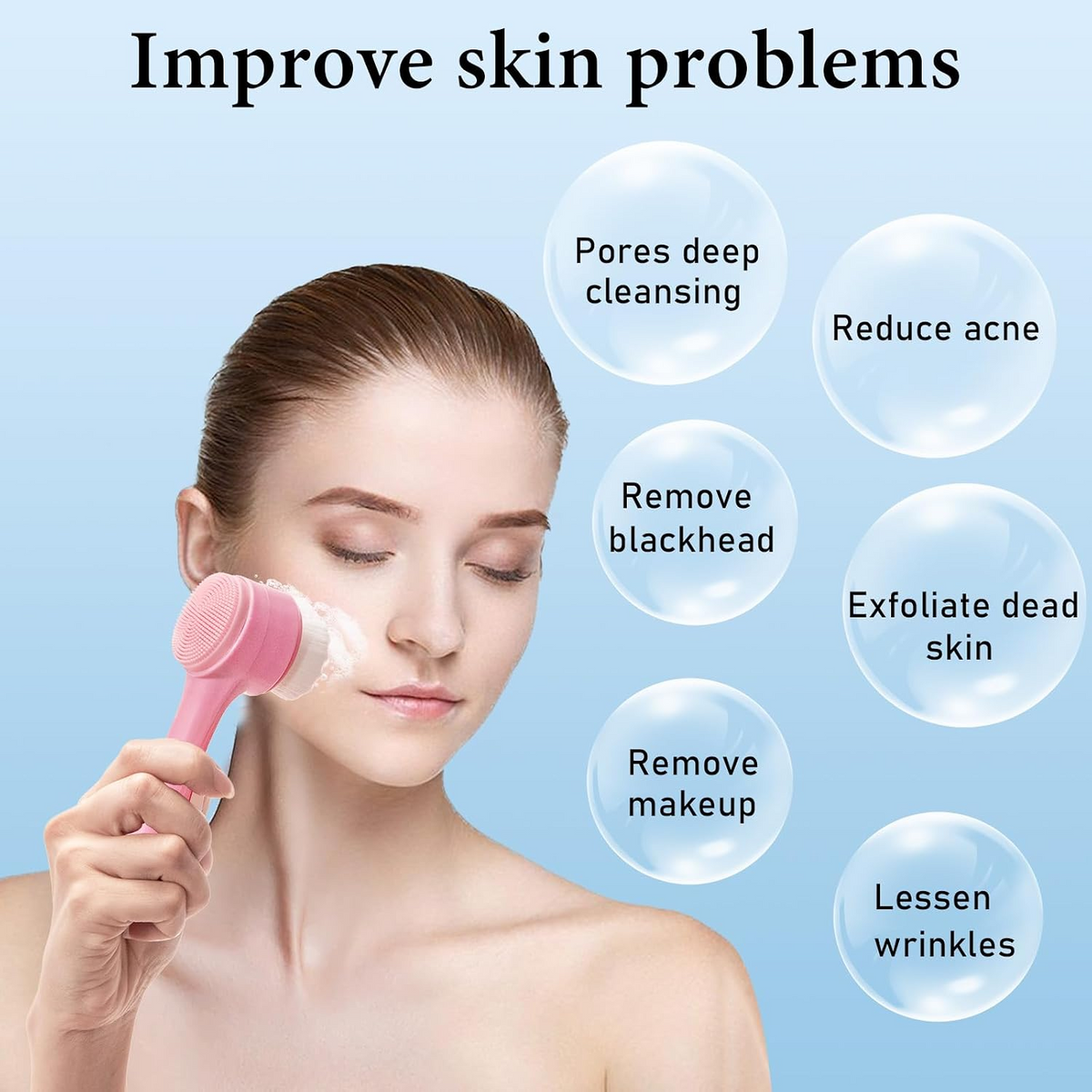 Sweet Rose Massager Skincare Beauty Tools Set - S85006
