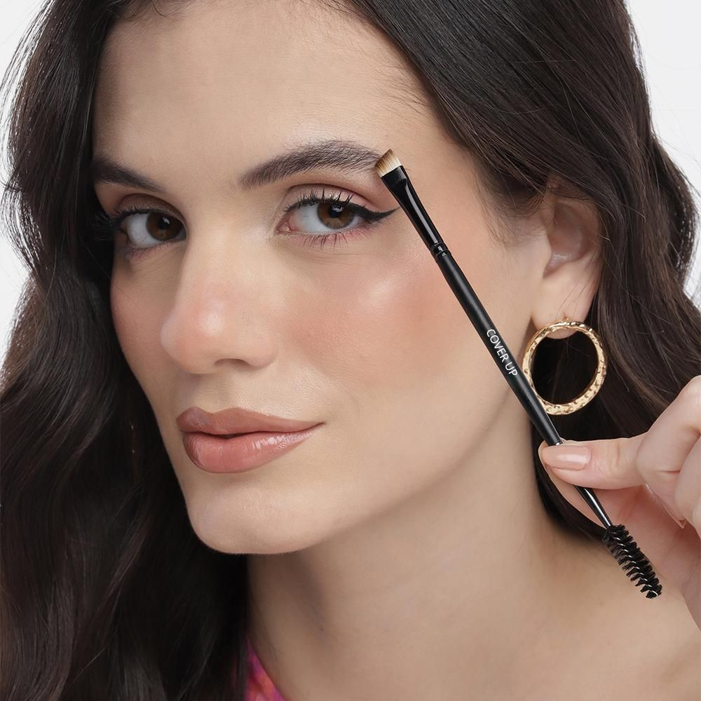 Cover Up Dual-Ended Eyebrow Brush and Spoolie - CU113