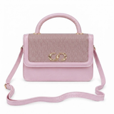 Women’s Textured Top Handle Shoulder Bag - 1030