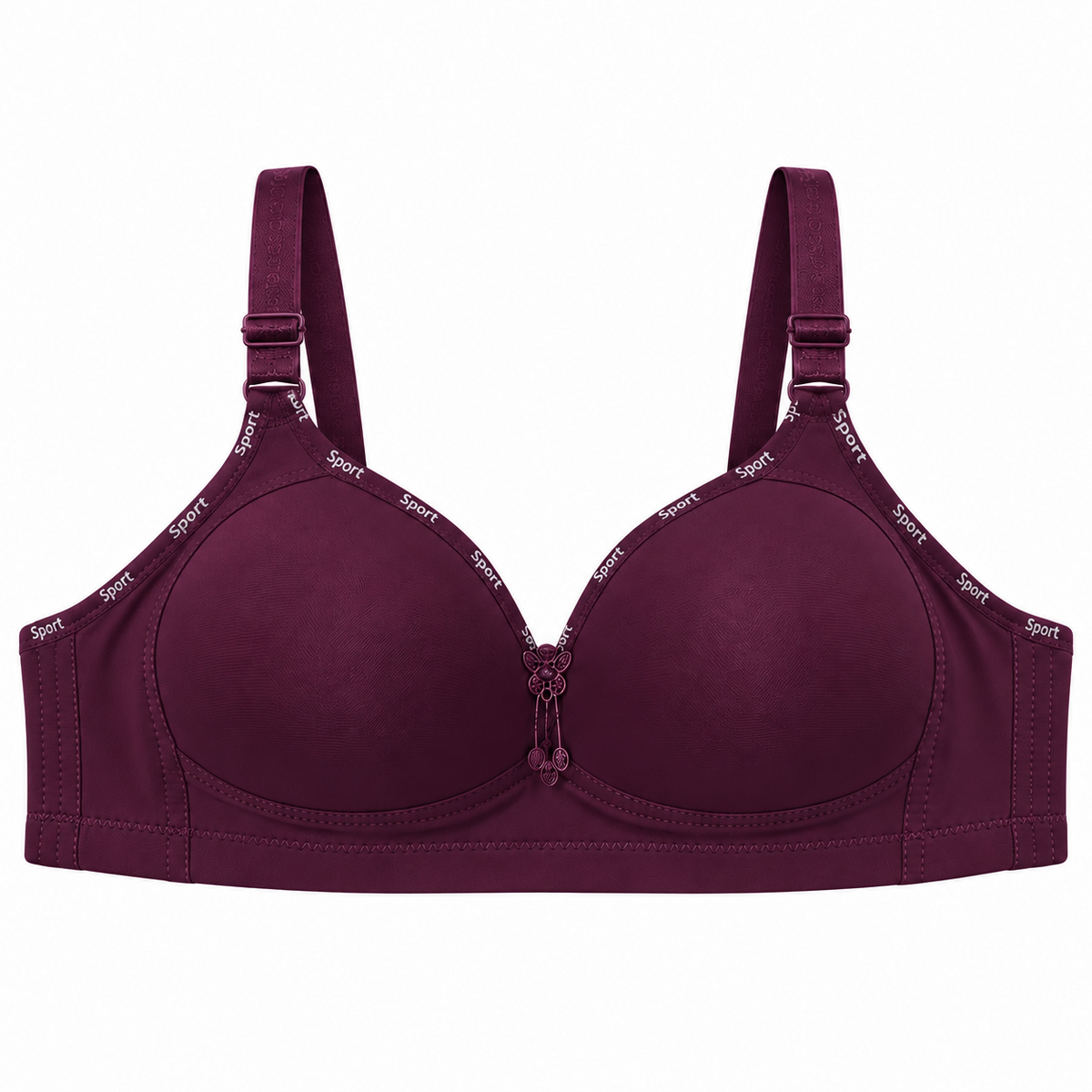 Women’s Full Coverage Padded Sports Bra with Adjustable Straps - 2204