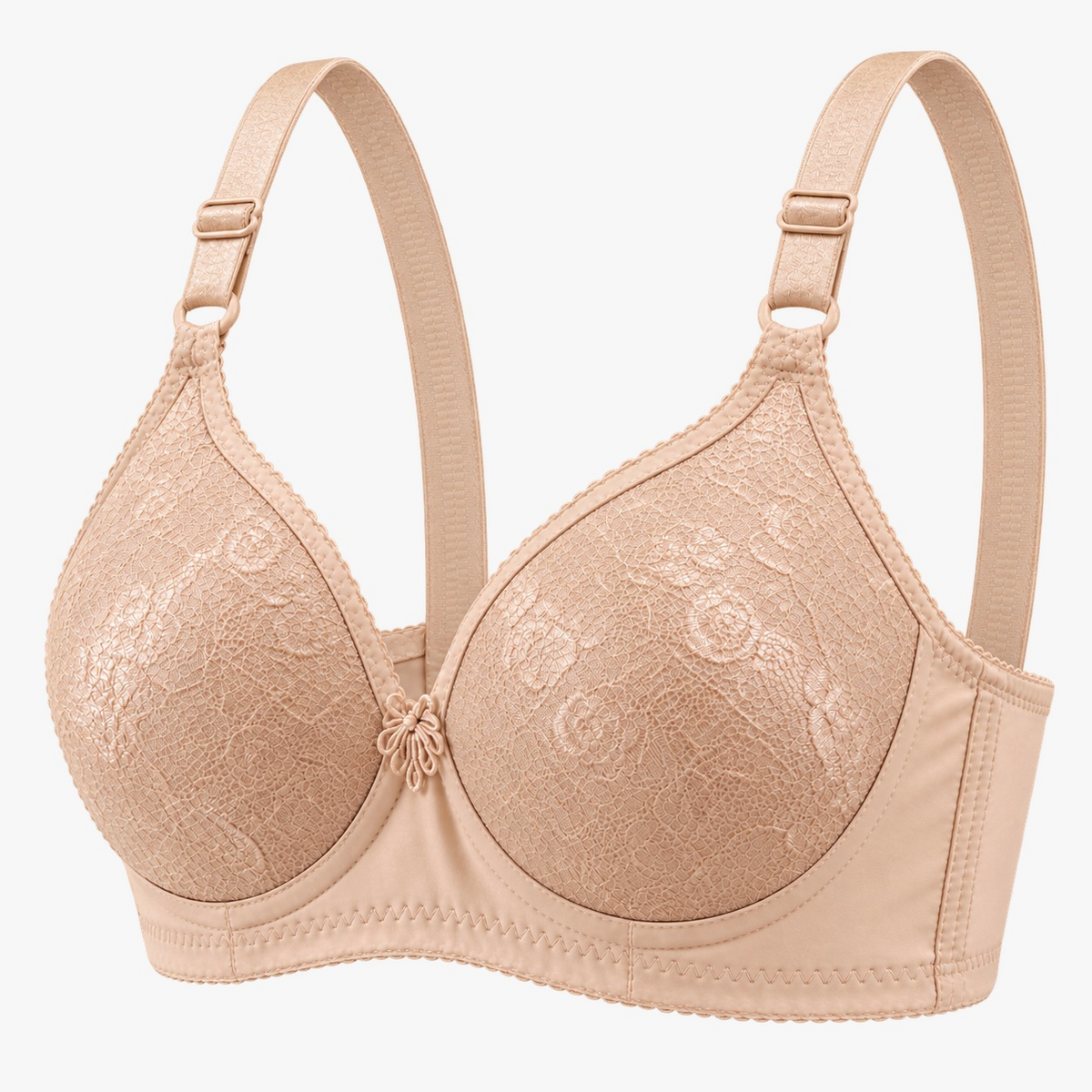 Women’s Floral Lace Padded Push-Up Bra - TP840