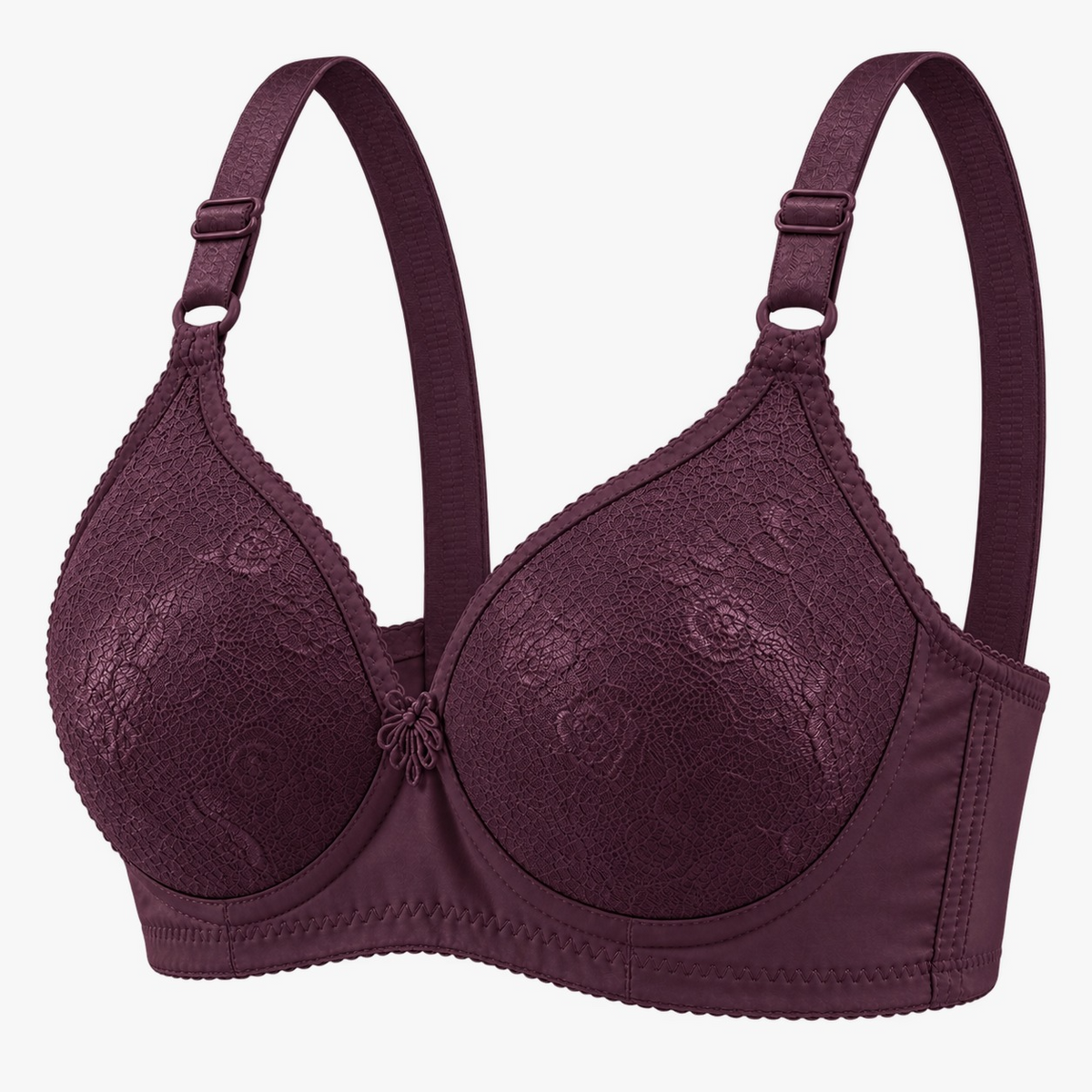 Women’s Floral Lace Padded Push-Up Bra - TP840