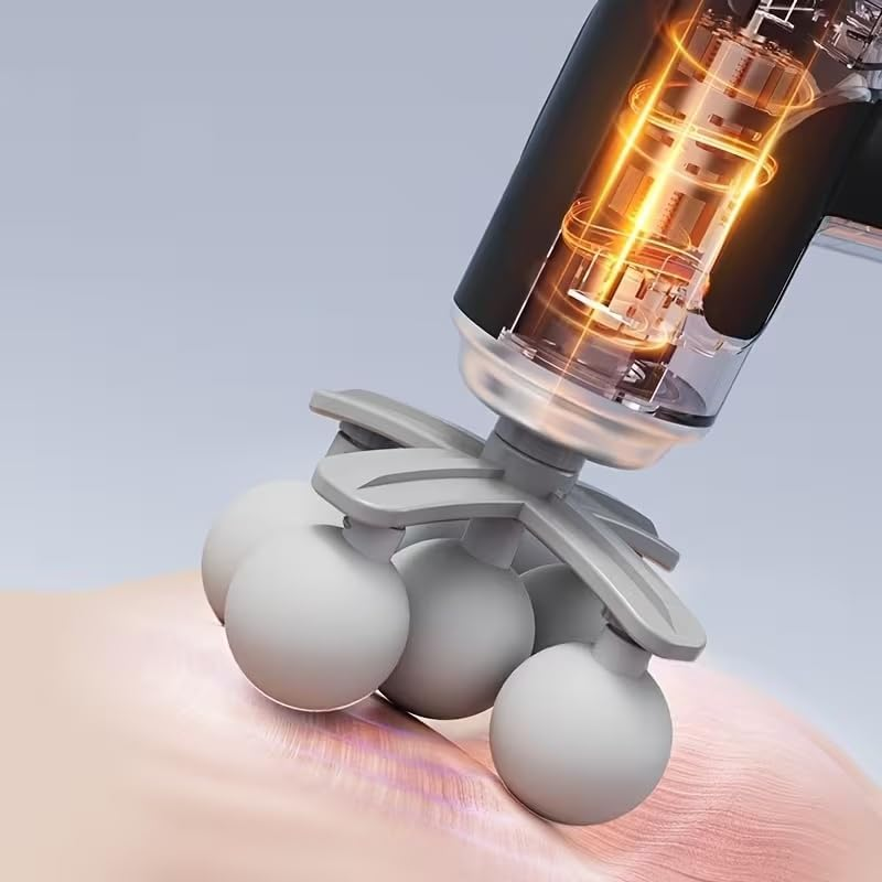 Mini 4-Headed Fascia Massage Gun - LM368