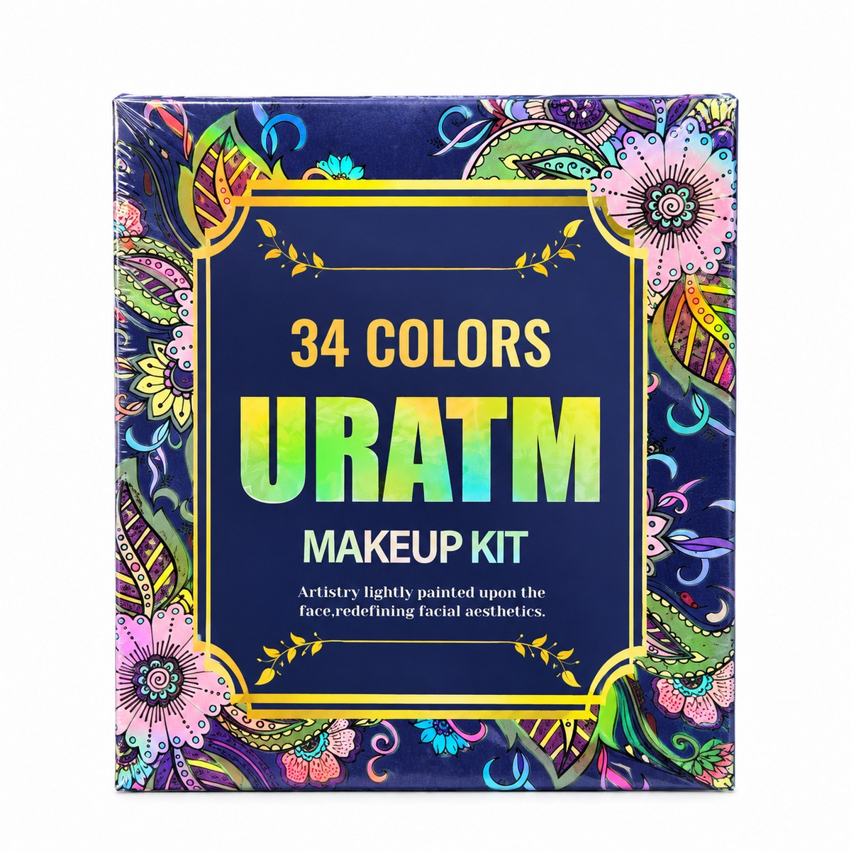 Uratm 34 Shades Complete Makeup Kit - U008