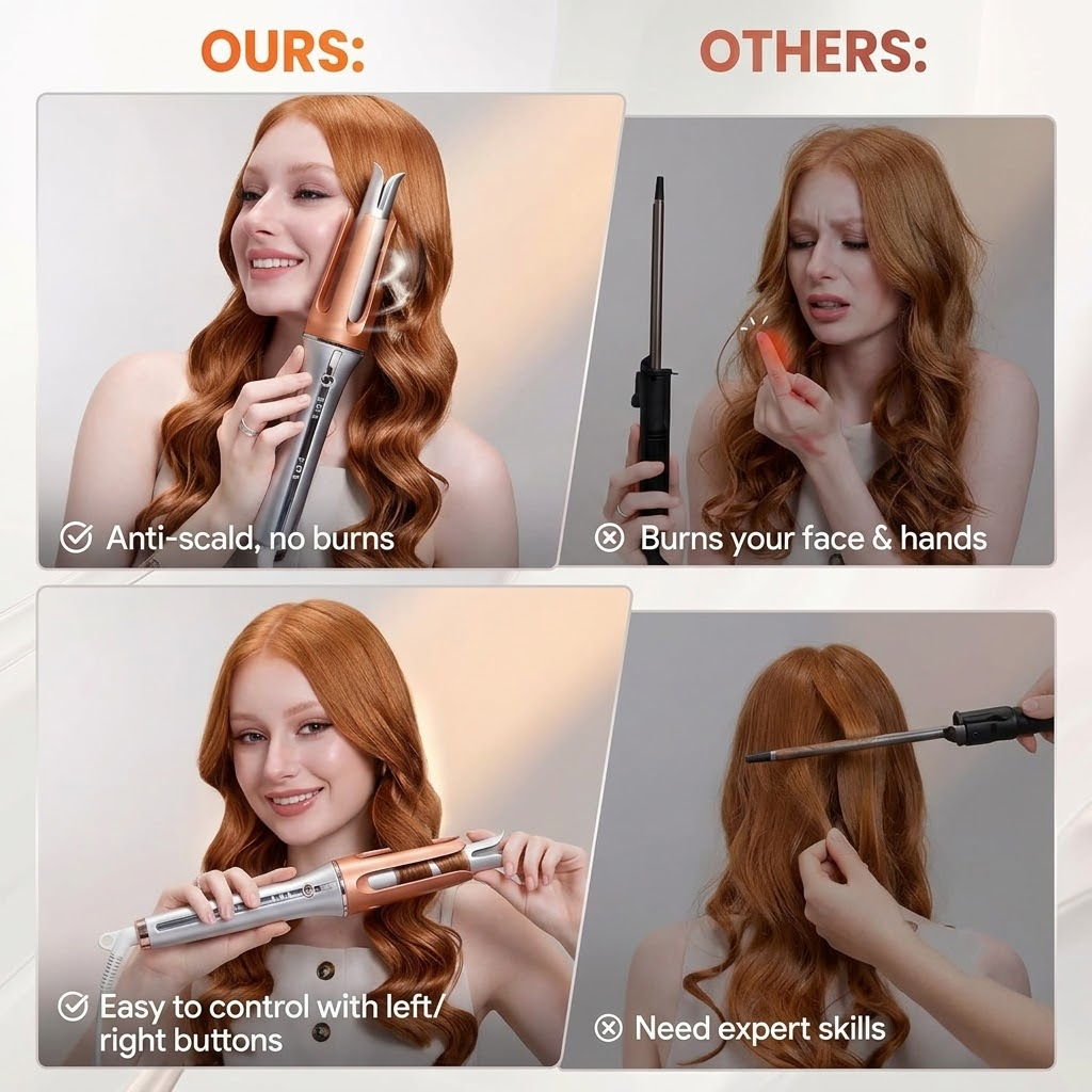 Sheglam One-Touch Hair Curler