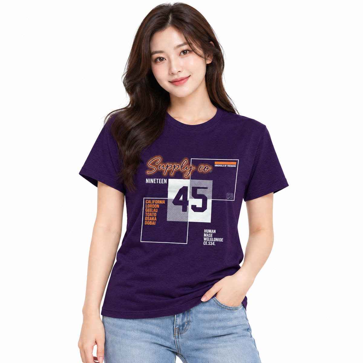 Suman Women's Graphic Printed T-Shirt