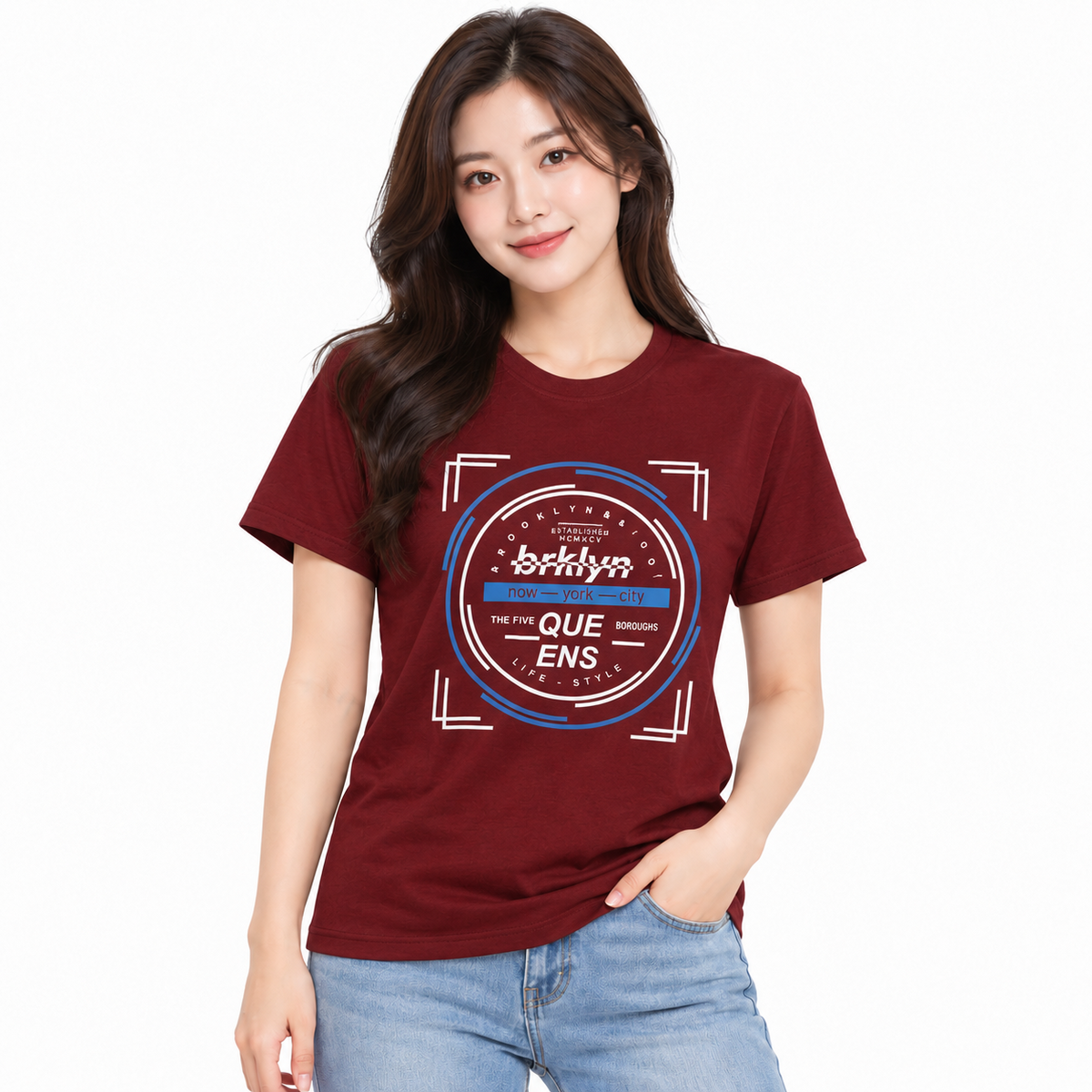 Suman Women's Graphic Printed T-Shirt